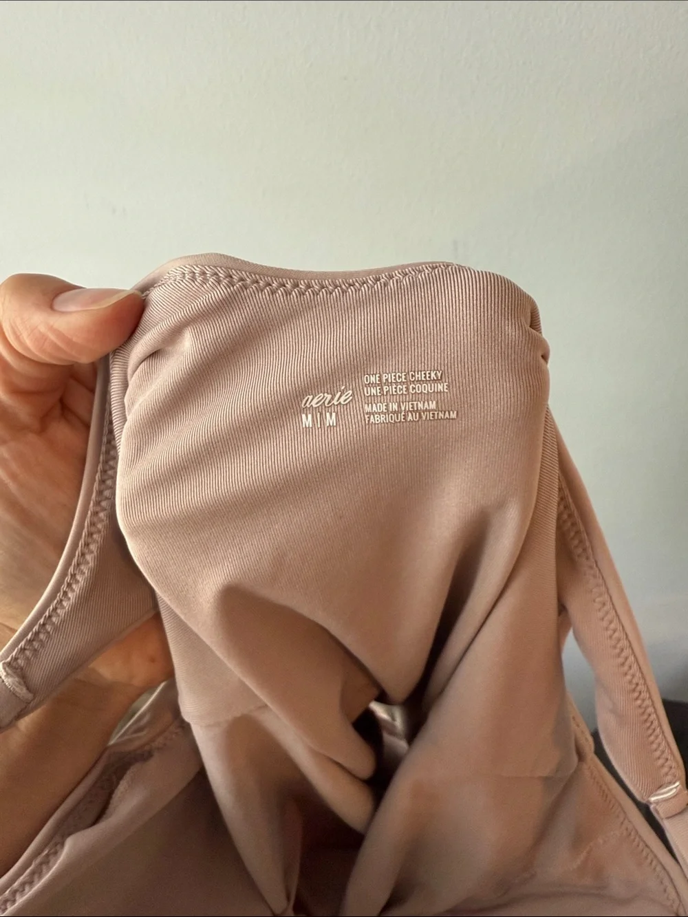 Aerie American Eagle Nude One Piece‎ Cheeky Bathing Suit